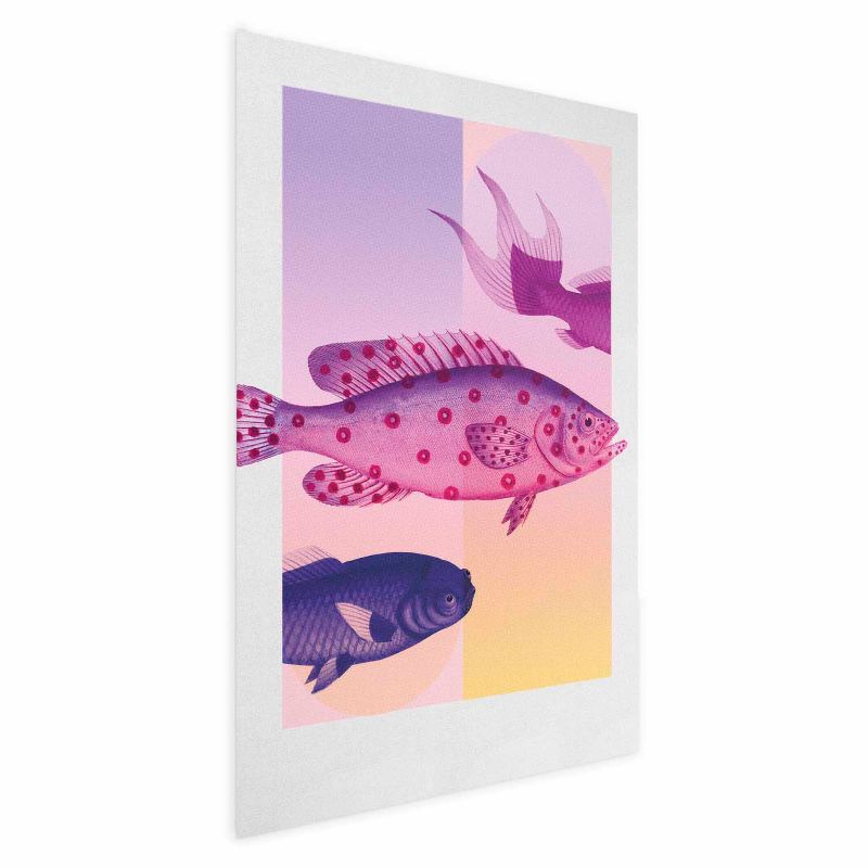 Plakat Artgeist Fantazyjne Ryby 40x60 cm bez ramy 1 szt