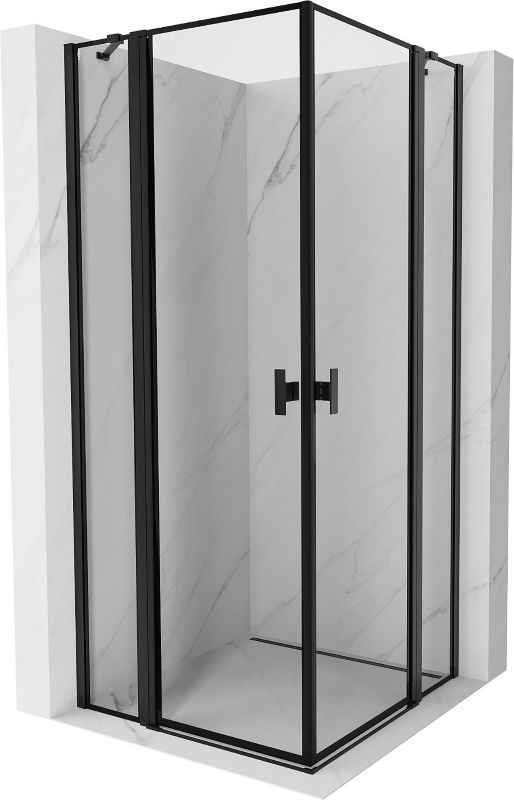 Kabina prysznicowa Mexen Mist czarna 105x105 cm 8A4-105L-105P-70-70 1 szt.