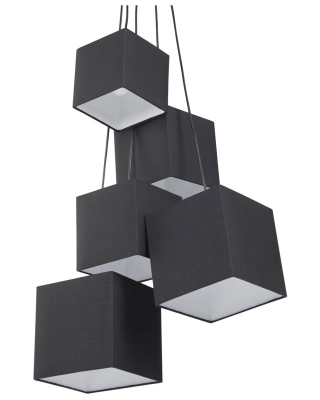 Lampa wisząca Mesta Czarny 1 szt.