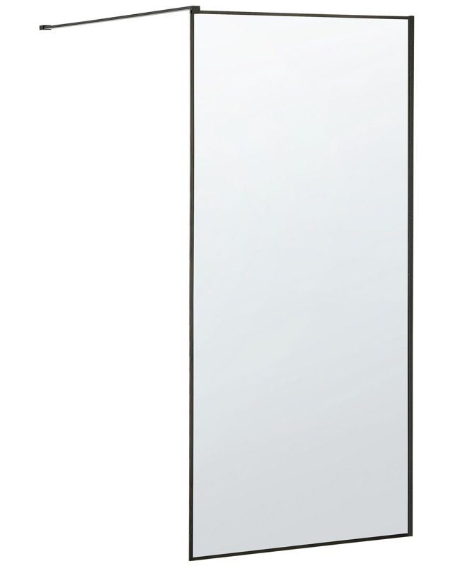 Ścianka prysznicowa Waspam ii 90 x 190 cm Czarny 1 szt.