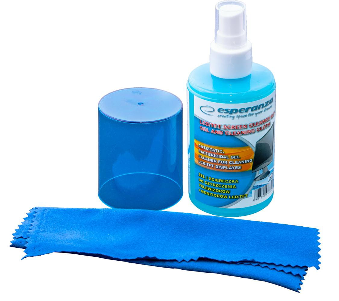 ESPERANZA Żel do LCD/TFT 200ml ES121 + ściereczka - Henryx24