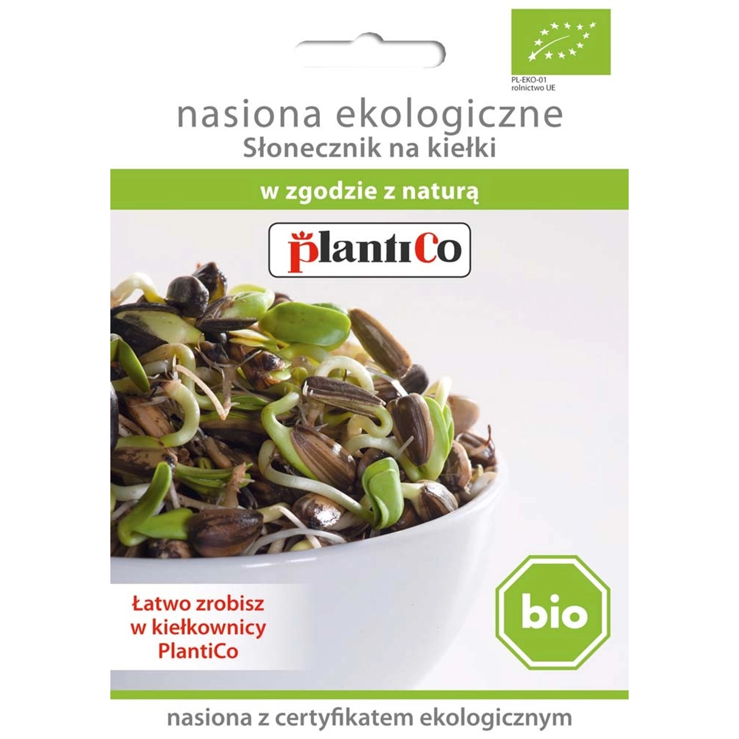Nasiona na kiełki Słonecznik BIO 40g