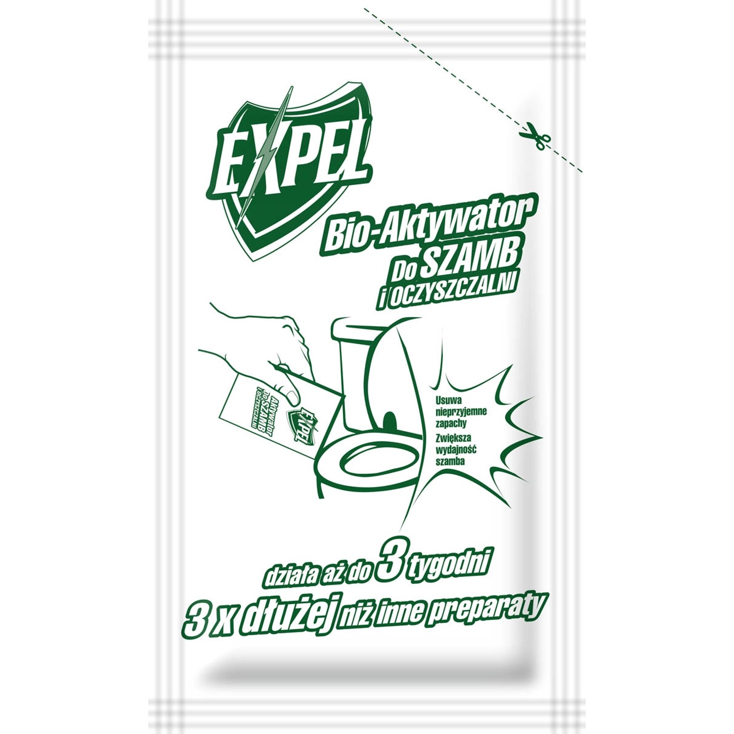 EXPEL Bio-Aktywator do szamb -saszetka 25g