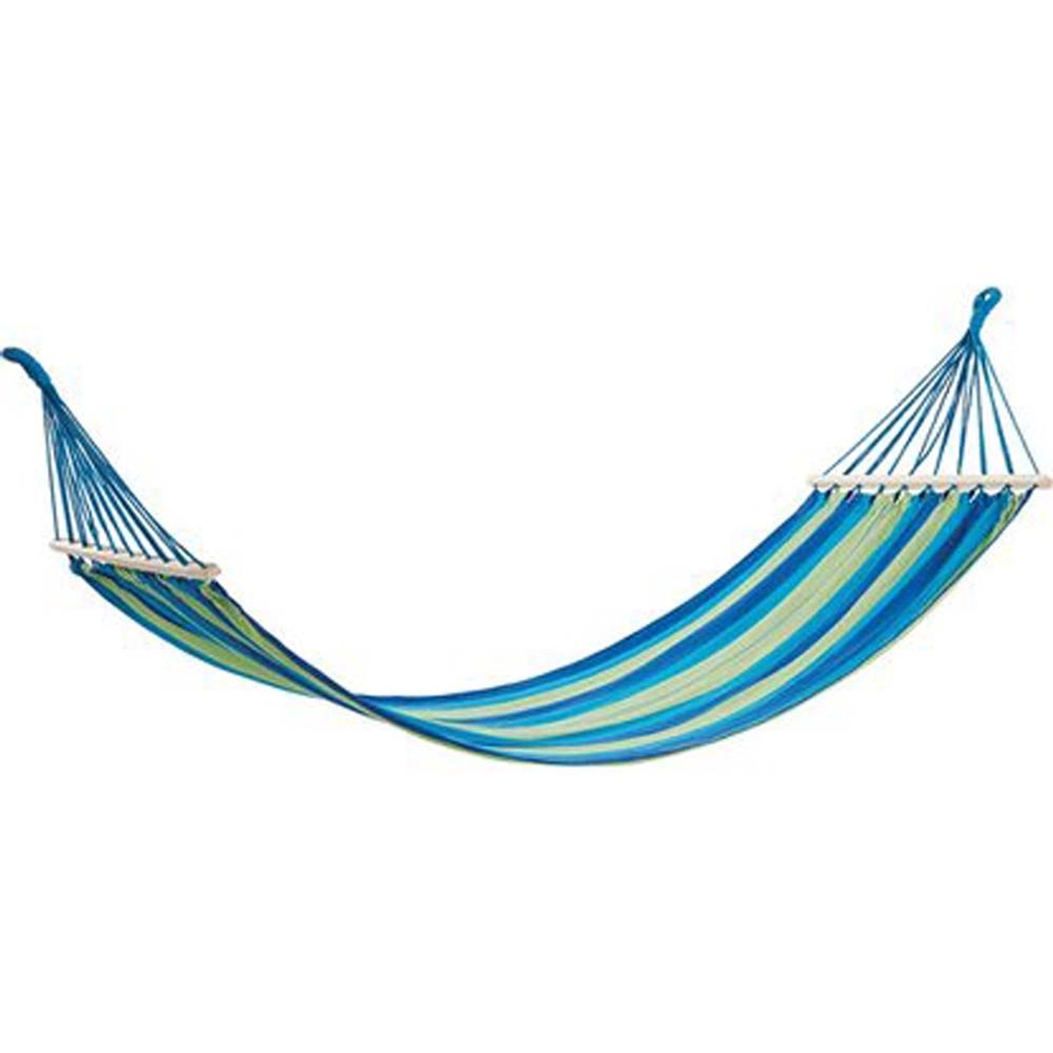 Hamak zielono-niebieski - 300 x 100 cm