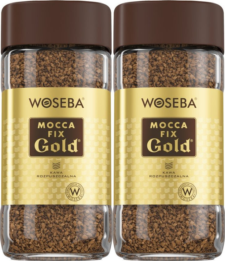 2x Kawa rozpuszczalna Woseba Mocca Fix Gold, 100g