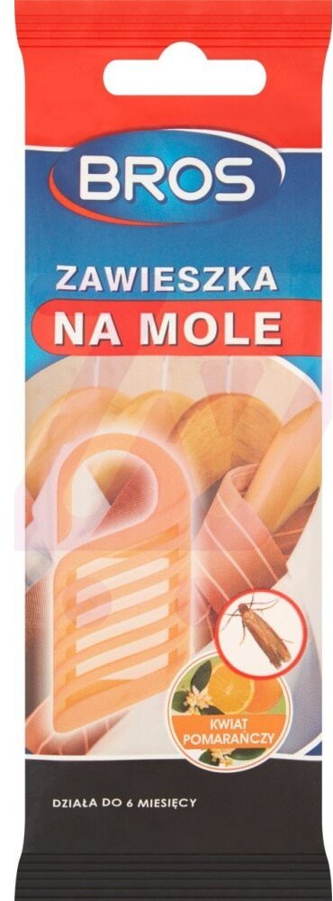 Zawieszka na mole Bros, kwiat pomarańczy, 1 sztuka