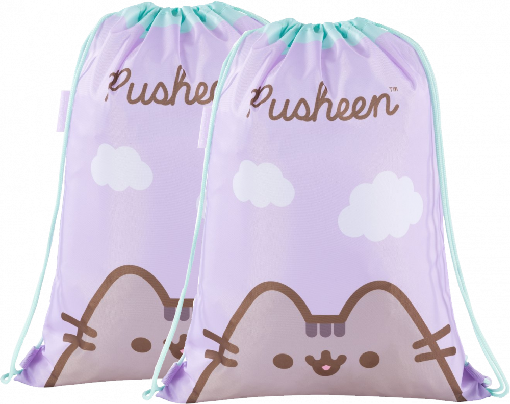 2x Worek na buty Pusheen Violet