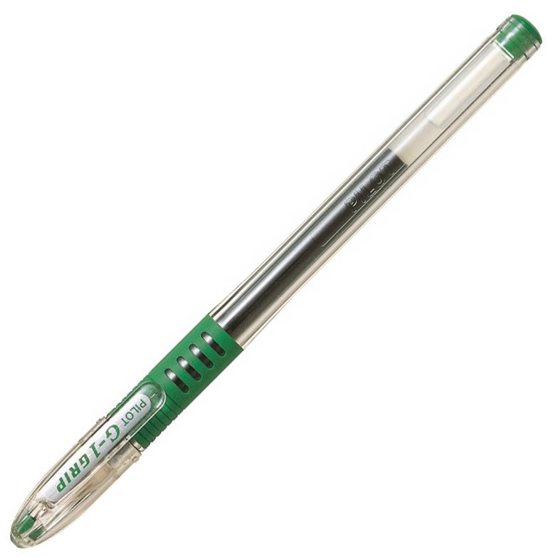 Długopis żelowy Pilot, G1 Grip, 0.5mm, zielony