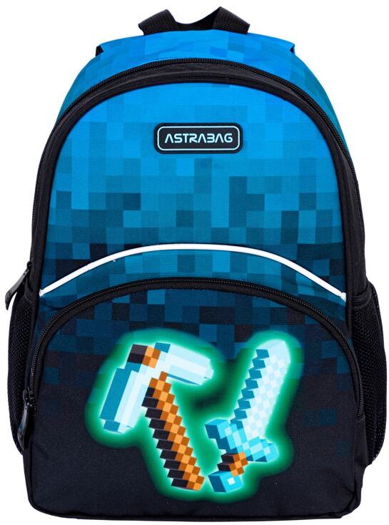 Plecaczek Astra Astrabag Pixel AK300, jednokomorowy, 5l, 32x22x10cm