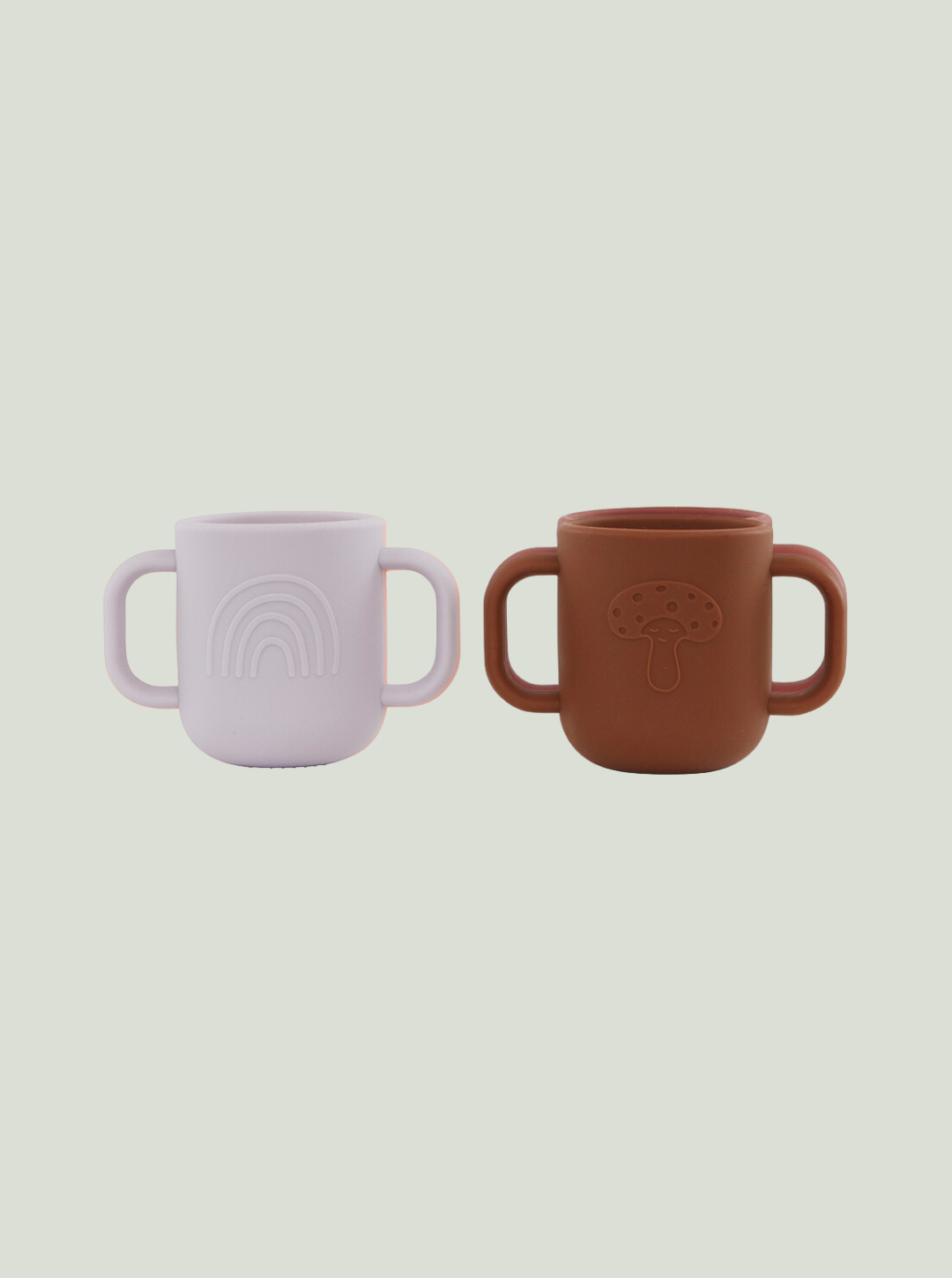 Kubek Kappu Cup Dusty Lavender / Caramel OYOY - zestaw 2 sztuk