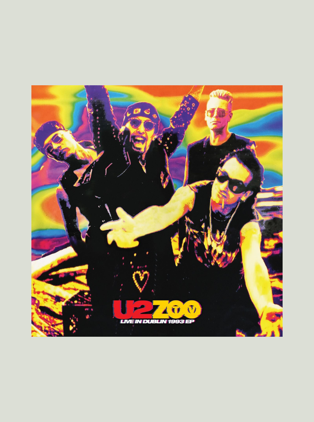 Płyta winylowa U2 - Zoo TV: Live In Dublin 1993 (Limited Edition) (Neon Yellow Vinyl)
