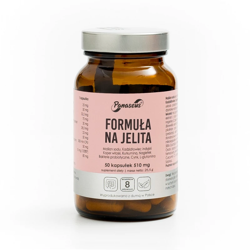 Panaseus Formuła na Jelita 50kaps Yango