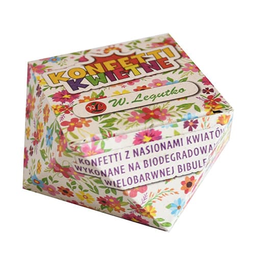 1 szt, Egynyári virágok Confetti, színkeverék - Magok: Mod de ambalare: 100 db