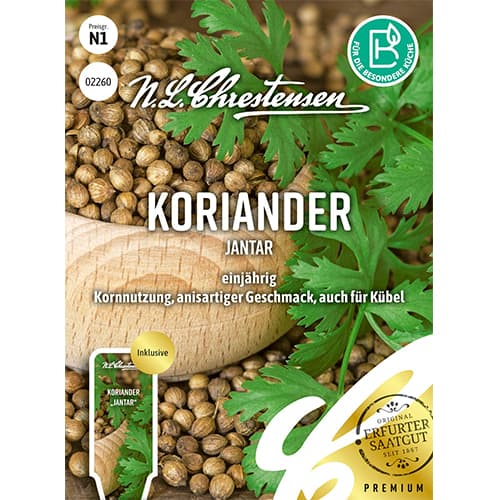 1 szt, Koriander Jantar - Samen: Ilość w opakowaniu: 1 Stück