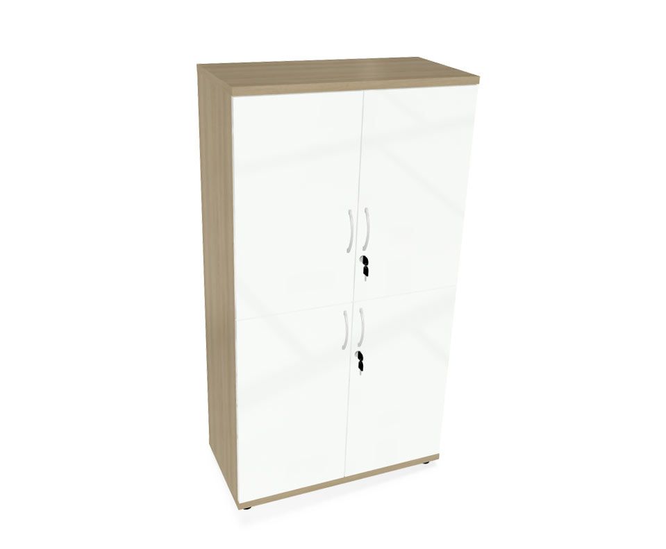 HEBE TS402 szafa podwójna 80,2x40x148,8h (Kolor korpusu: Szary)