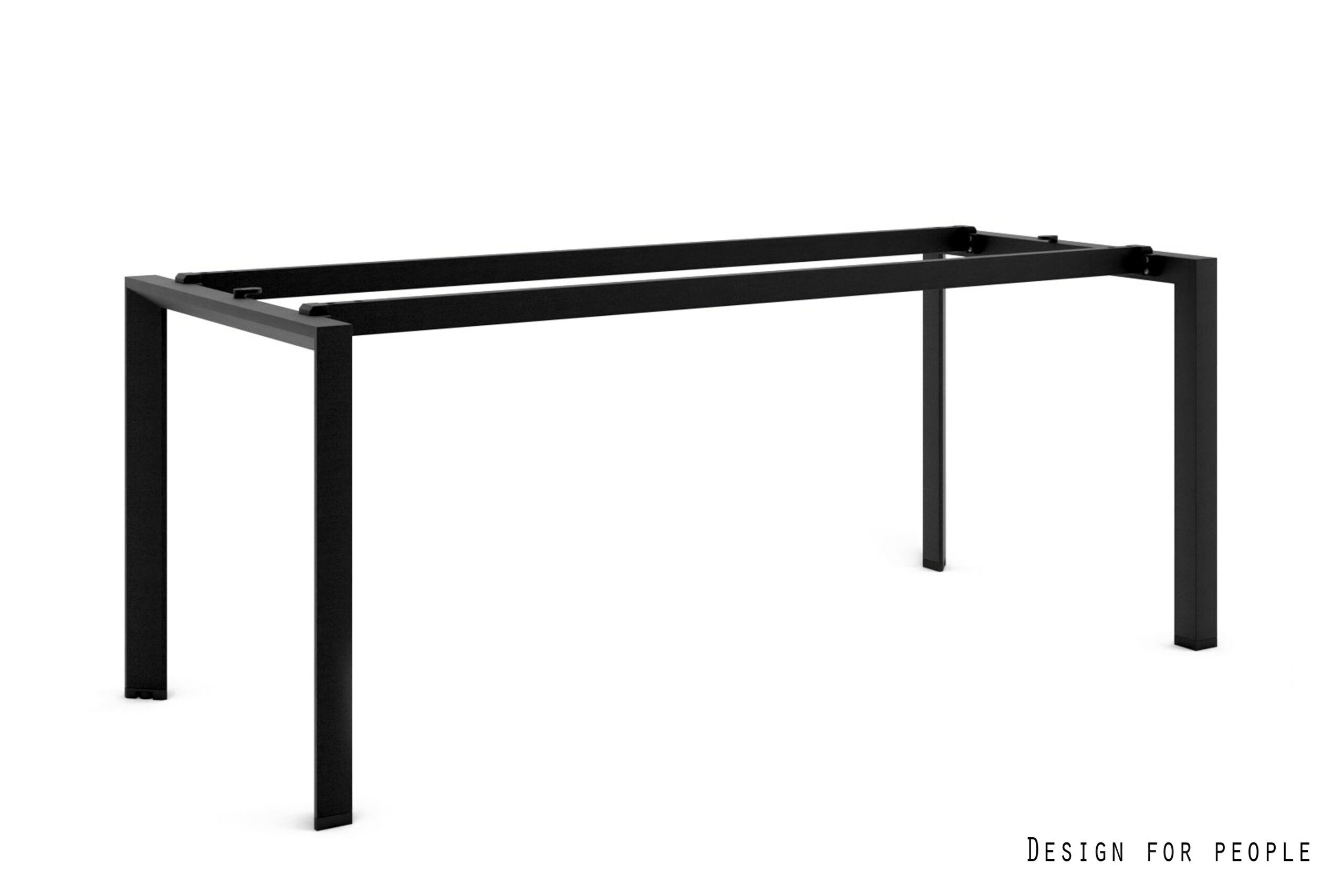 PASON Manager Desk biurko systemowe - stelaż (Szerokość: 178 cm, Kolor: czarny)