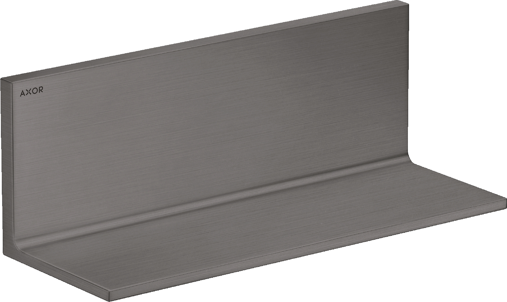 Axor Universal Rectangular półka 30 cm czarny chrom szczotkowany 42644340