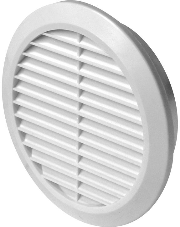 Awenta Classic kratka 180x180 mm biała T23