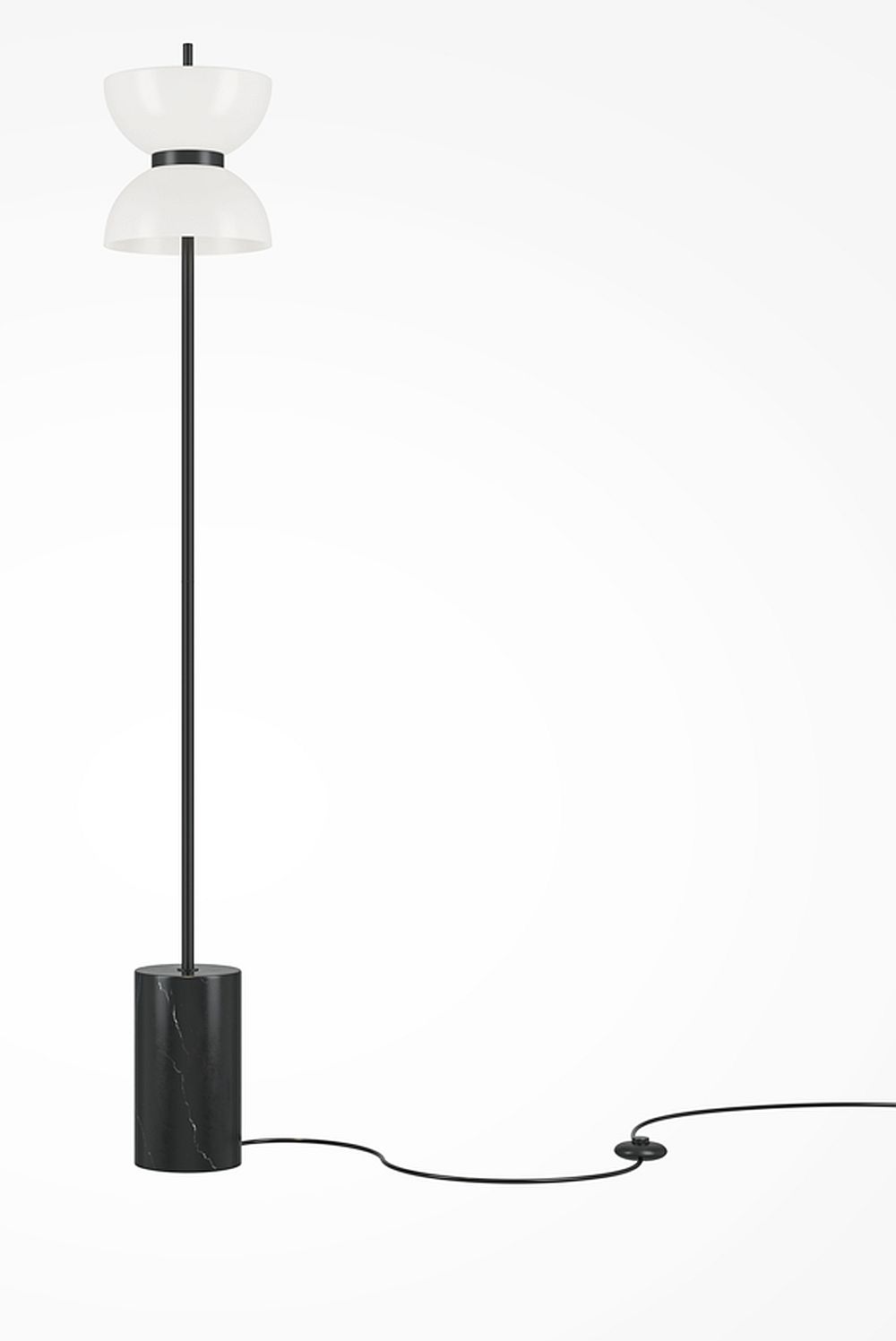Maytoni Kyoto lampa stojąca 1x11 W czarna MOD178FL-L11B3K