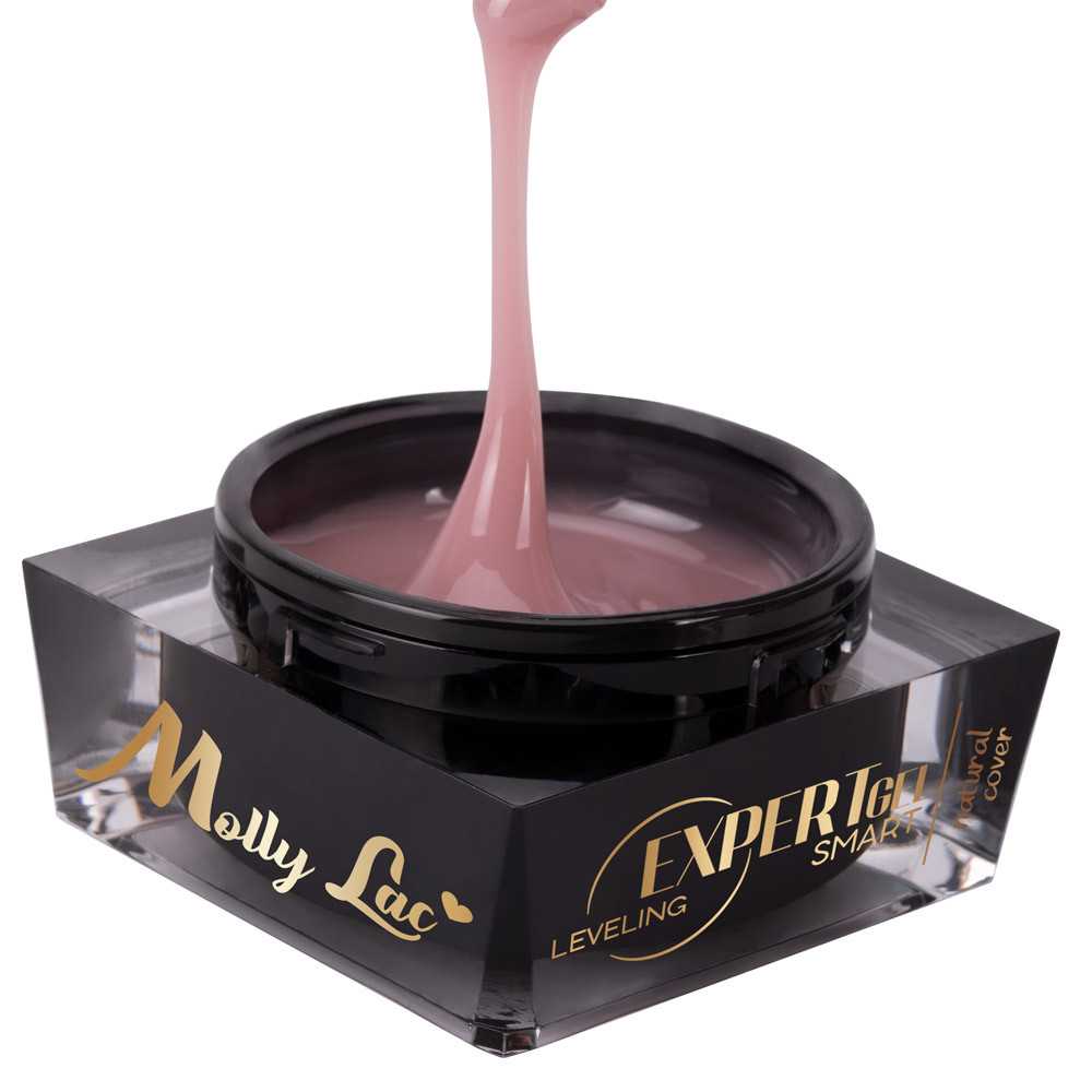 Żel budujący do paznokci Expert Gel Smart natural cover by Monika Mielniczuk MollyLac HEMA/Di-HEMA Free 50 g
