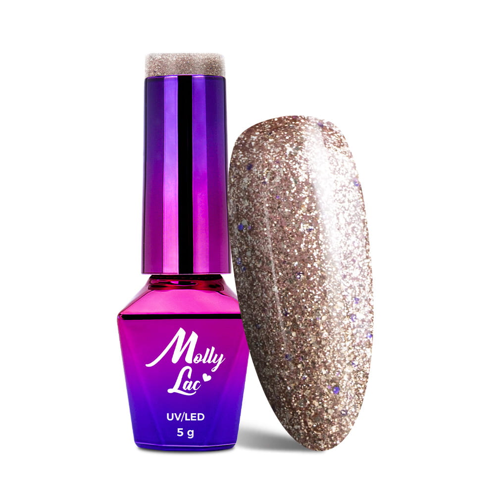 Lakier Hybrydowy MollyLac Queens Of Life High Fashion 5 g Nr 35