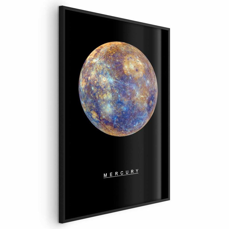 Plakat Artgeist Merkury 29,7x42 cm z ramą czarną 1 szt