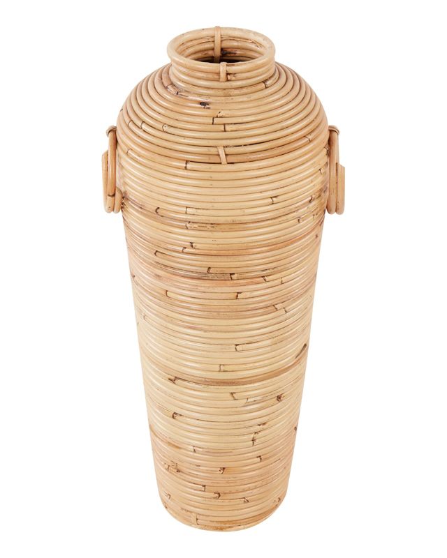 Wazon dekoracyjny Elatia Rattan Naturalny 1 szt.