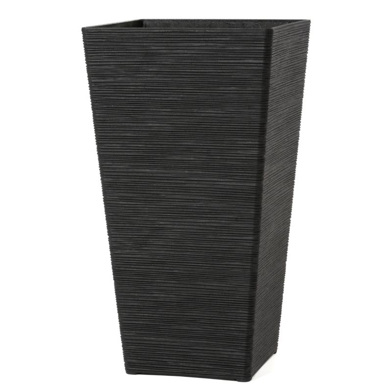 Donica Multy Home Phoenix Seagrass 33 x 33 x 61 cm czarna 1 szt