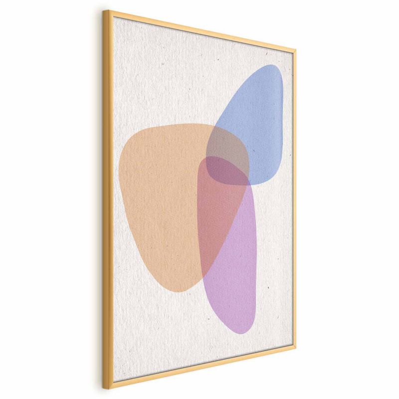 Plakat Artgeist Część wspólna 29,7x42 cm z ramą złotą 1 szt