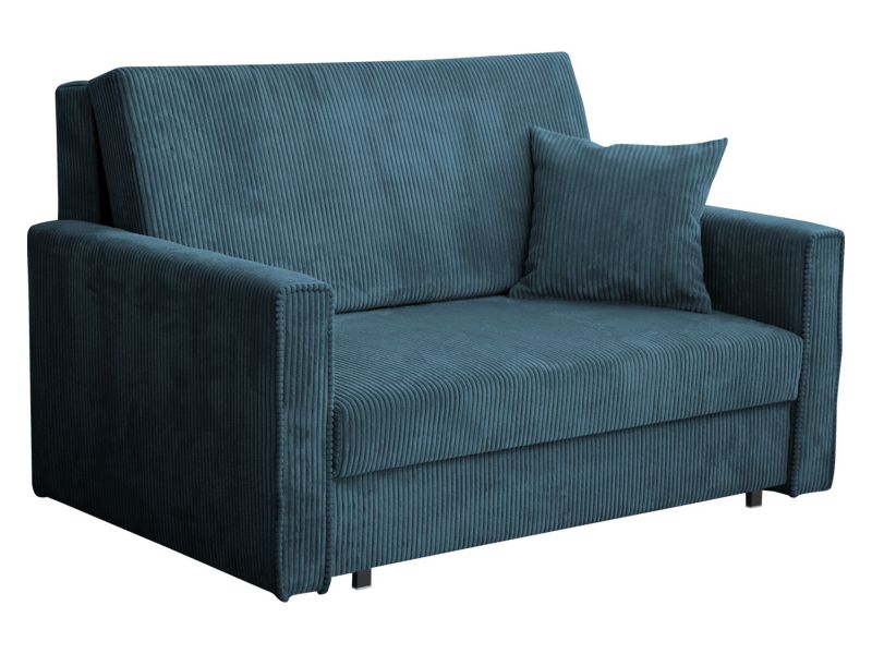 Kanapa MIRJAN 24 dwuosobowa Viva Bis Premium Sztruks II kobaltowy 1 szt.