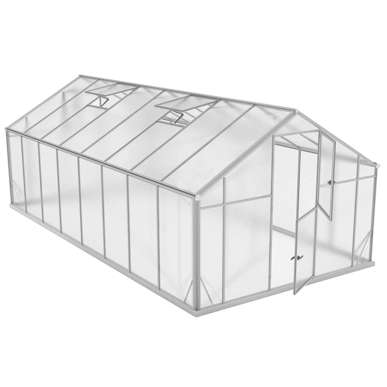 Szklarnia poliwęglanowa 570 x 290 x 225 cm