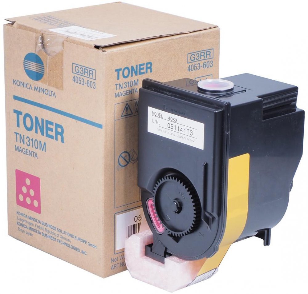 Toner Konica Minolta 4053603 (TN-310M), 11500 stron, magenta (purpurowy)