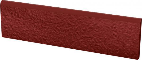 Paradyż Natural Rosa cokół podłogowy 30x8,1 cm czerwona