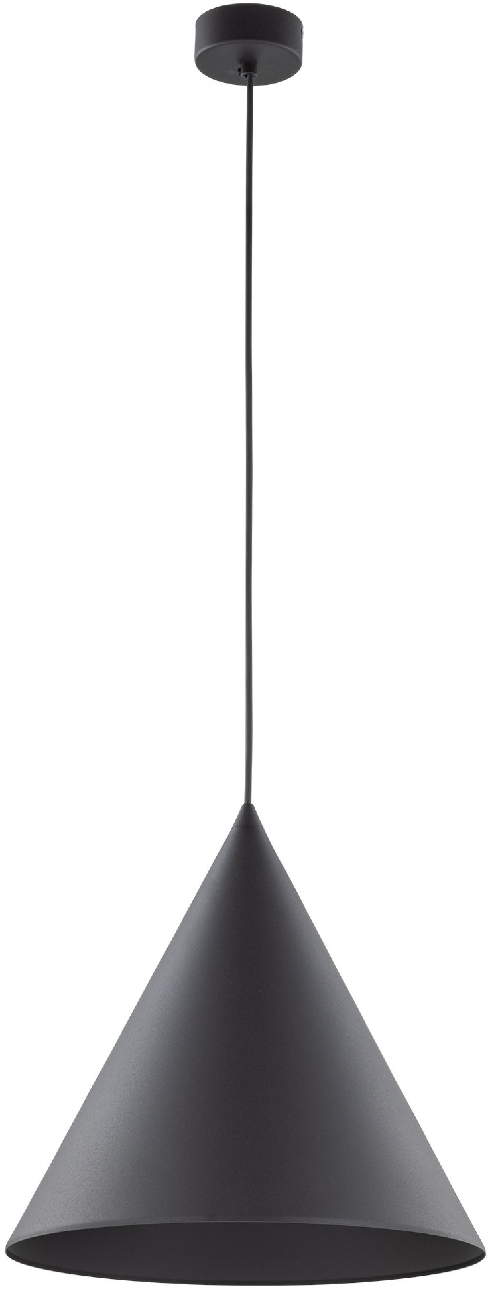 TK Lighting Cono lampa wisząca 1x15 W beżowa 10057