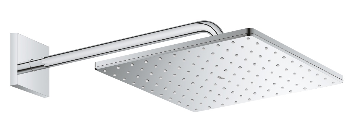 Grohe Rainshower Mono 310 Cube deszczownica 31 cm kwadratowa z ramieniem ściennym chrom 26563000