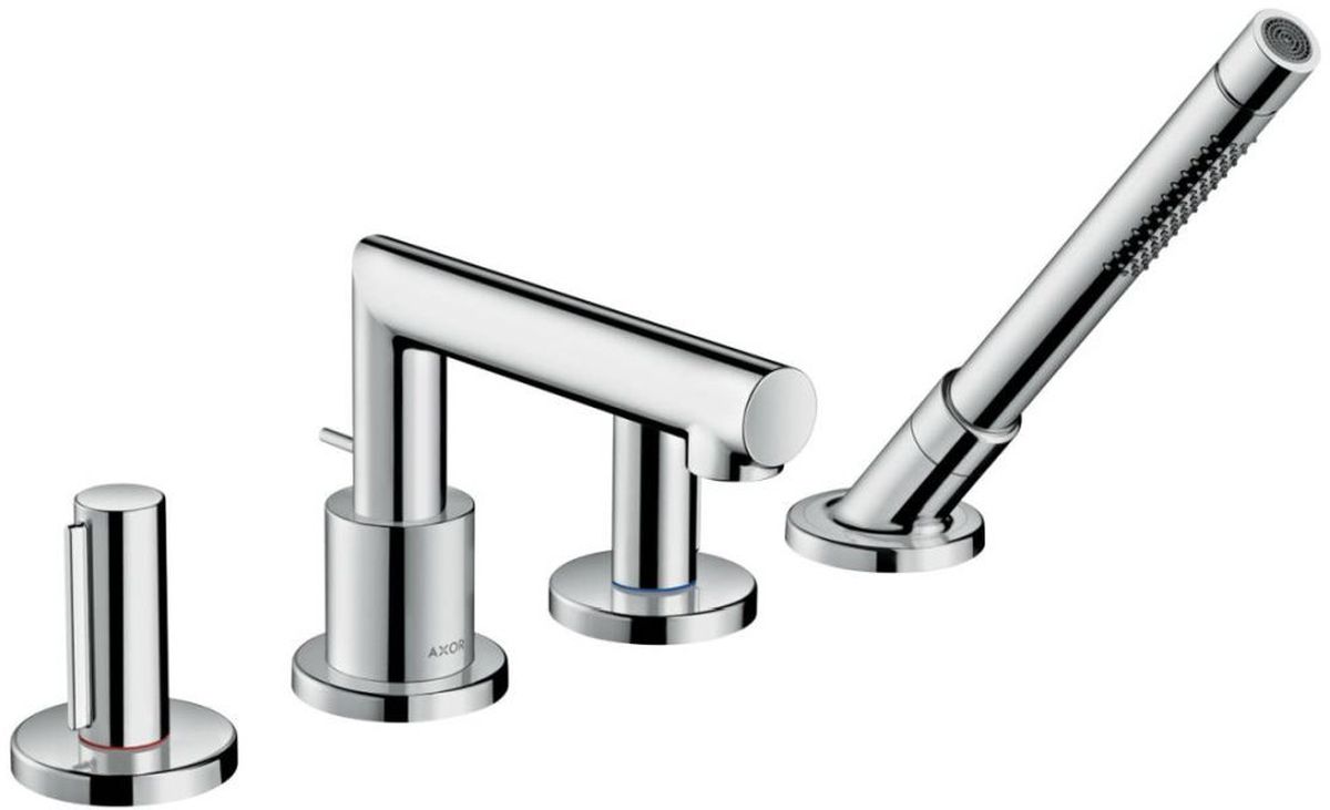 Axor Uno bateria wannowo-prysznicowa 4-otworowa chrom 45444000