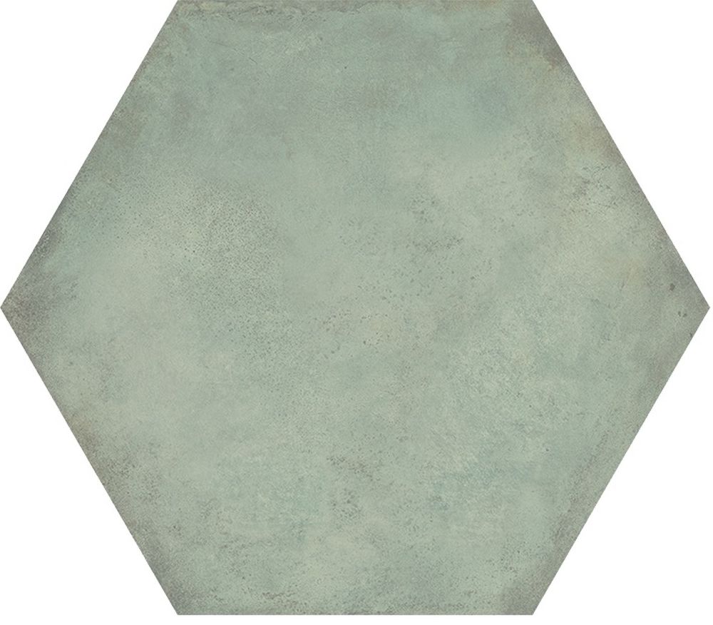Azteca San Francisco Aquamarine Hex Matt płytka ścienno-podłogowa 52X60 cm