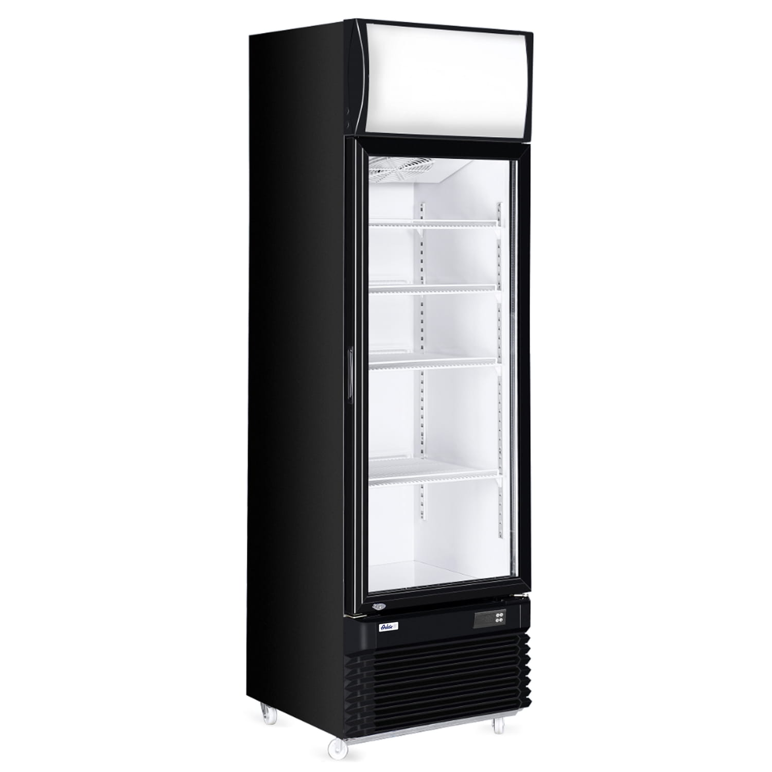 Witryna chłodnicza 313L, z panelem LED