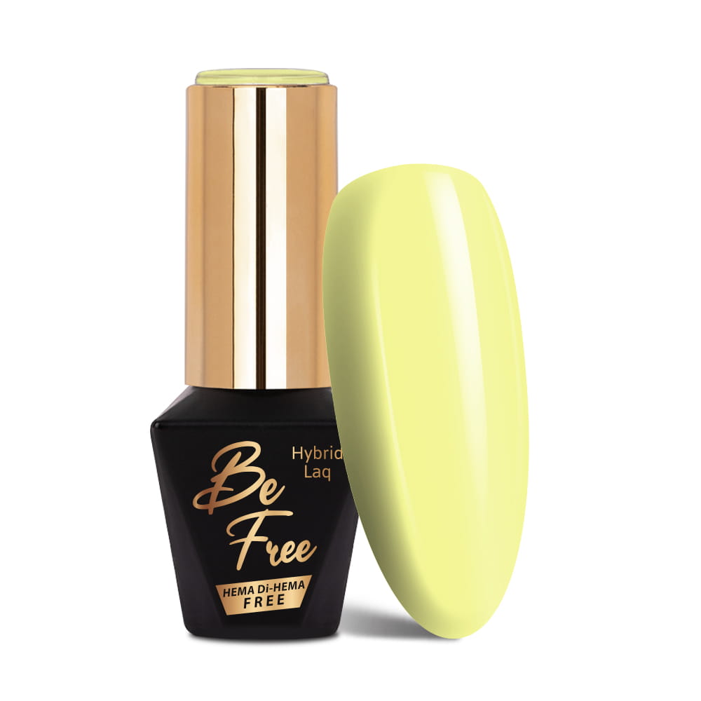 Lakier hybrydowy MollyLac BeFree Pastels Sweet advocate HEMA/Di-HEMA Free 10g Nr 12