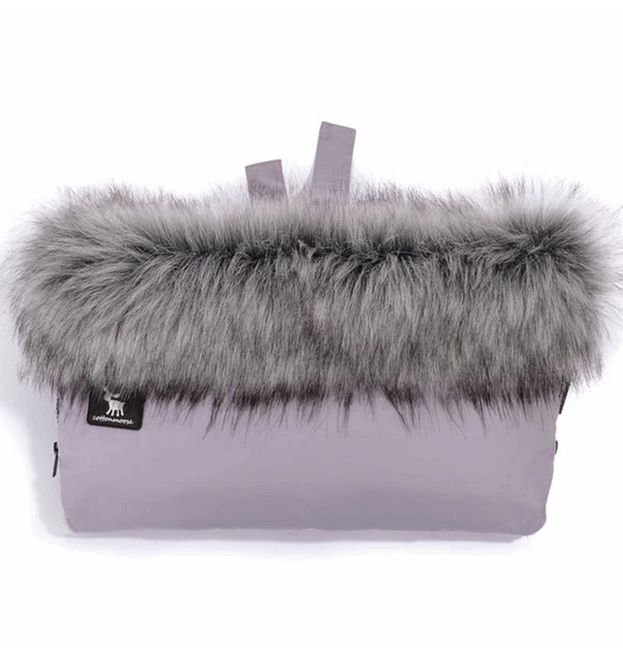 Cottonmoose Mufka do wózka Cottonmuff-Szare