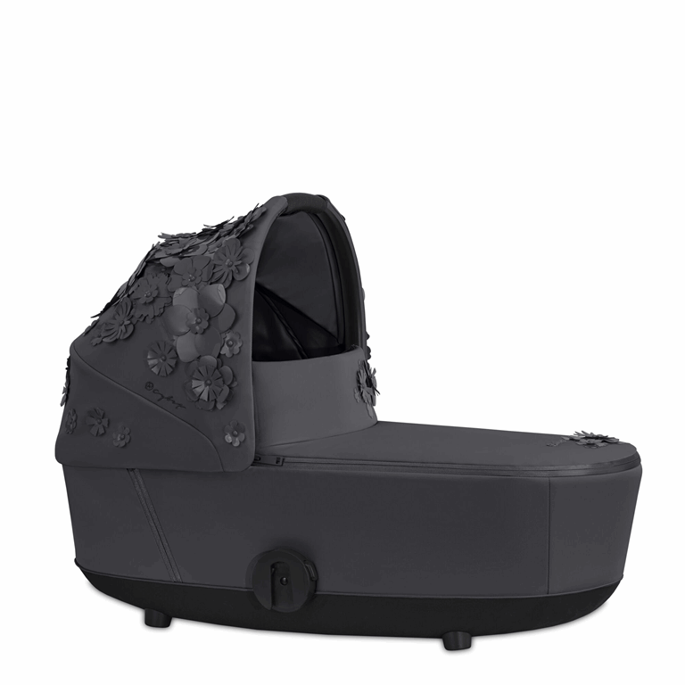 Cybex, Mios 2.0 - gondola do wózka-Simply Flowers Dream Grey