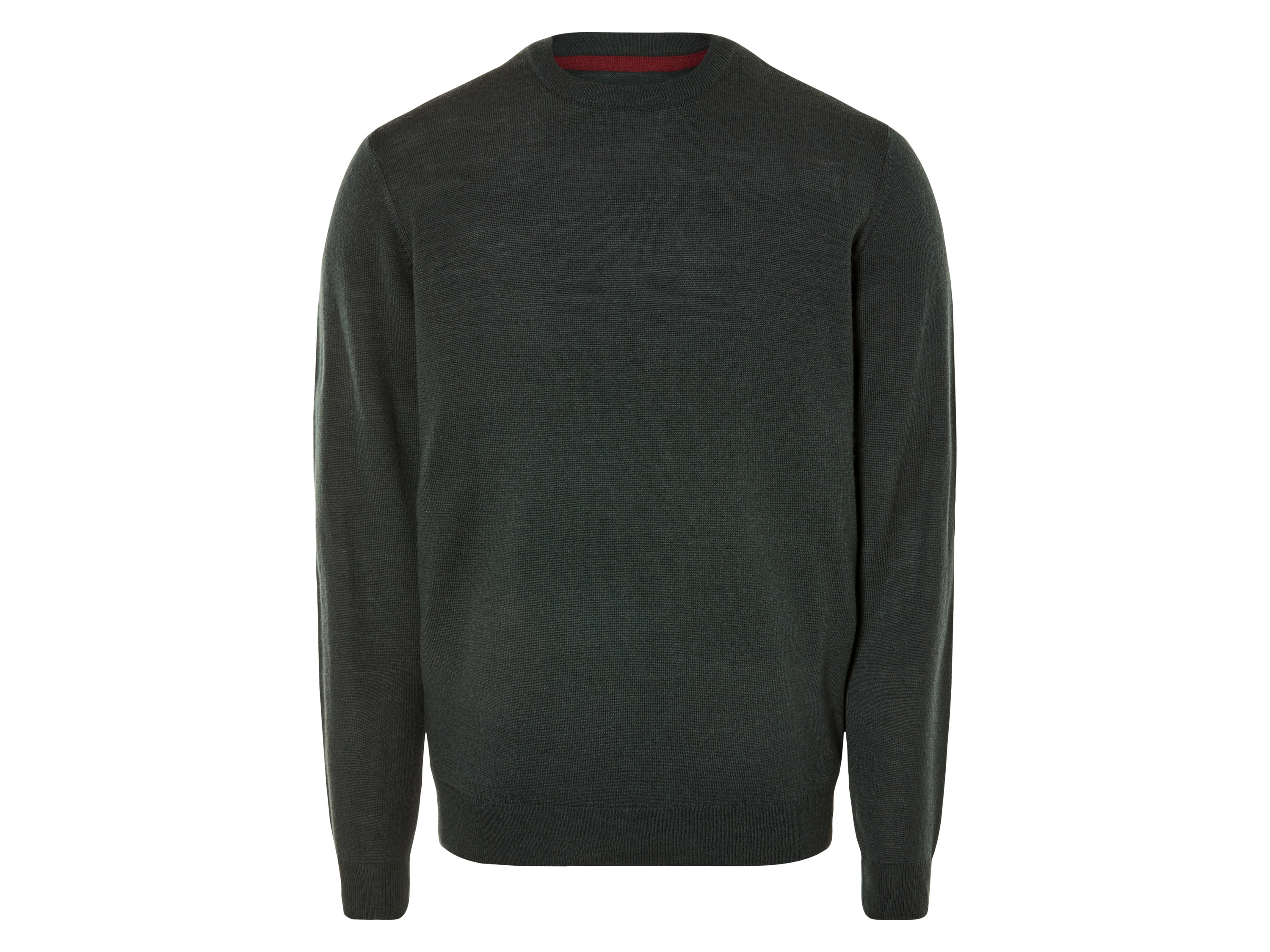 Livergy Sweter dzianinowy męski z wełną merino Xl56/58, Zielony
