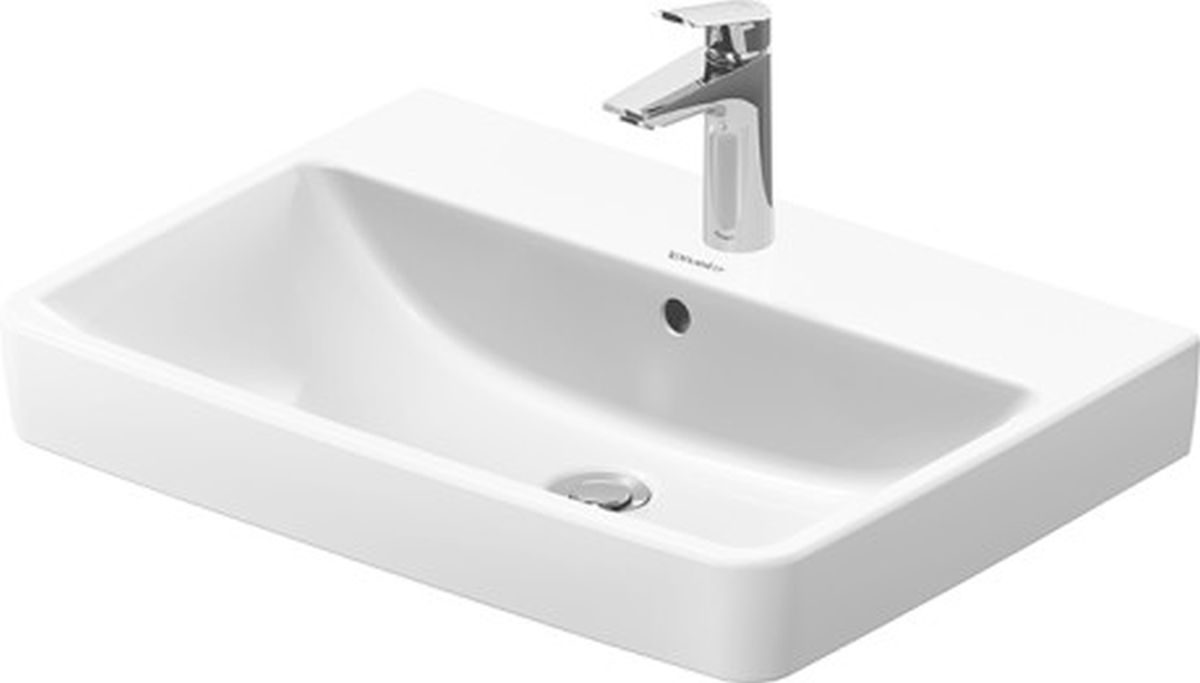 Darmowa Dostawa - Umywalka 65x46 cm prostokątna meblowa biała Duravit No. 1 23756500002