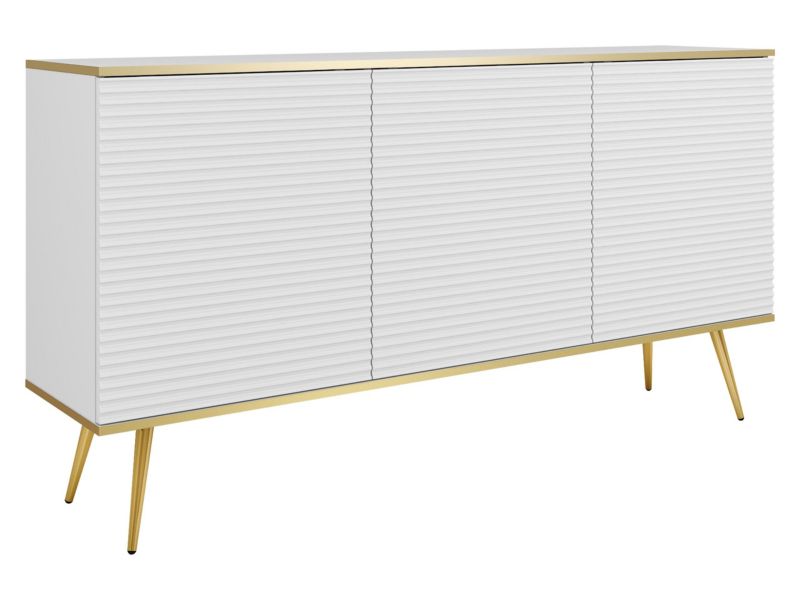 Komoda MIRJAN 24 Oro K160 biały/złoty 1 szt.