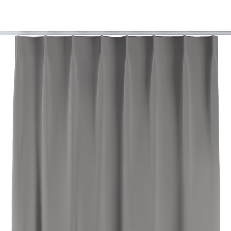Zasłona na haczykach flex pojedynczych 140 x 260 cm Dekoria szary 1 szt.