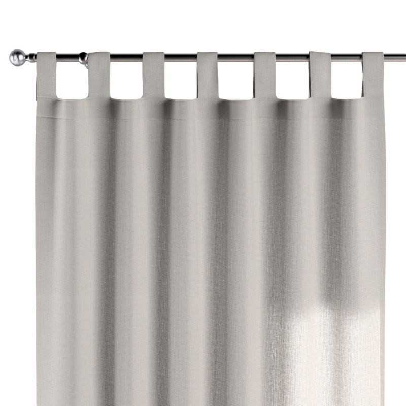 Zasłona na szelkach 1 szt. 130 x 245 cm Dekoria szaro-beżowy 1 szt.