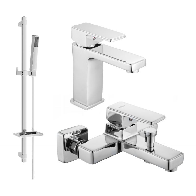 Zestaw wannowy Mexen Cetus chrom 744303DQ77-00 1 szt.