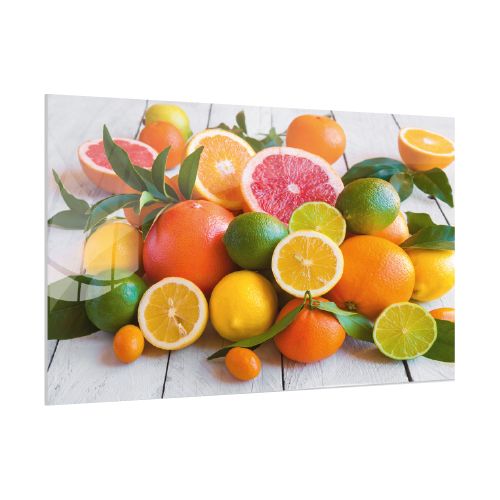 Tablica szklana z grafiką 90x60 cm ALLboards cytrusy 1 szt.