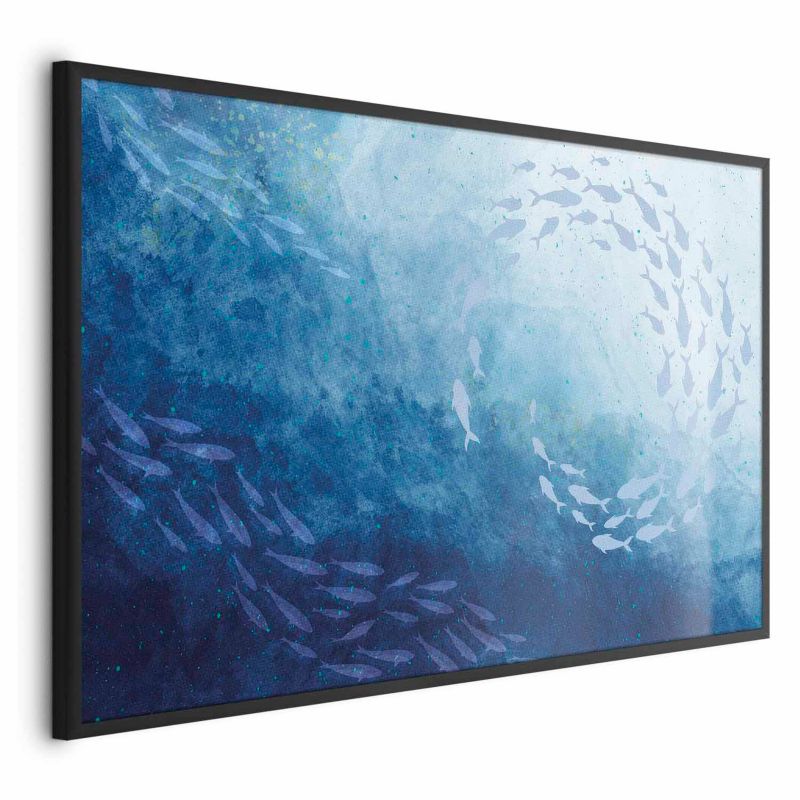 Plakat Artgeist Morska toń 30x21 cm z ramą czarną 1 szt