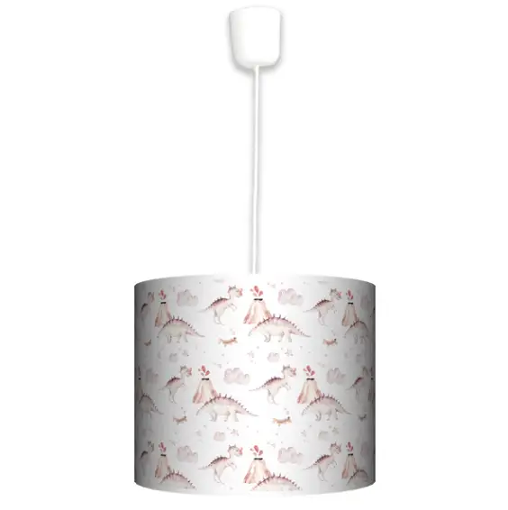Lampa wisząca Dino beige- rozmiar do wyboru FL - mała